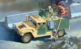 1/35 M998A1 Hummer армейский автомобиль (Italeri 6511) обновленное литье