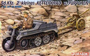 Sd.Kfz.2 Kettenkrad с 8.8-см ракетной установкой "Puppchen" 1:35