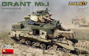 1/35 Grant Mk.I британський танк, модель з інтер'єром (MiniArt 35217), збірна модель