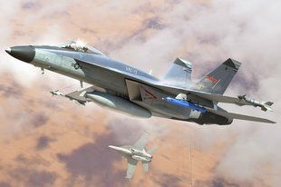 1/48 Винищувач F/A-18E Super Hornet ескадрилії VFC-12 "Fighting Omars" (Hobbyboss 85818), збірна модель