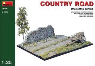 1/35 Диорама сельская дорога (MiniArt 36047) сборная диорама