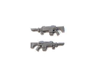 Shock Troopers Lasgun Galaxy Pattern, 2 штуки, пластиковые (Games Workshop Warhammer 40.000 Imperial Guard)