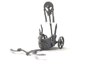 Tomb Kings Chariot (без фигур и коней), Warhammer Fantasy Battles, пластиковая (Games Workshop)