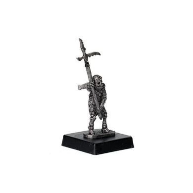 Скелет с бердышом, Yal Миниатюра "Властелин Мира", металл, под 28-30 мм
