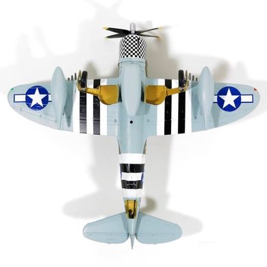 1/72 Republic P-47 Thunderbolt 78th FG, USAAF, WZ-K (42-75462), готовая модель (EasyModel 36422)