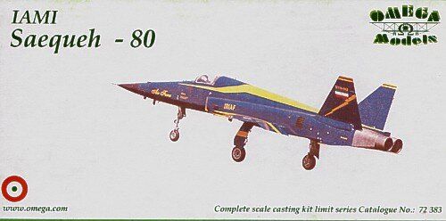 Omega Models 72383 IAMI Saequeh-80 Jet fighter plane Resin kit 1/72