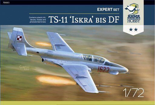1/72 TS-11 &#39;Iskra&#39; Bis DF -Expert Set- (Arma Hobby 70003) сборная модель