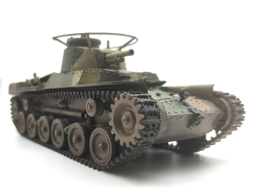 1/35 Японский танк Type 97 Chi-Ha, готовая модель авторского исполнения
