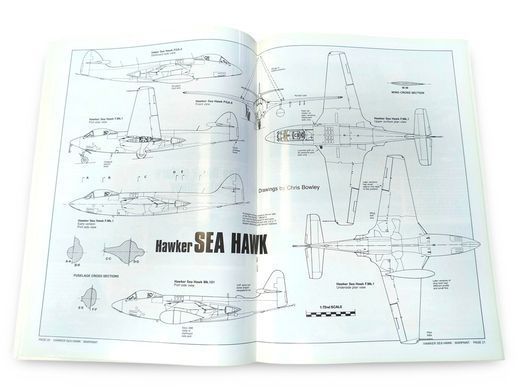 Монографія "Hawker Sea Hawk. Warpaint Series 29" by Tony Buttler (англійською мовою)