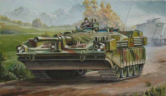 1/35 Strv.103C шведский танк (Trumpeter 00310) сборная модель