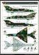 1/48 Декаль для МиГ-21 ВВС Украины, 6 вариантов (Clear Prop Decals CPD48005)