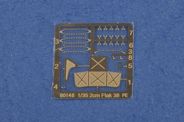 1/35 Зенітна гармата Flak 38 пізнього типу з причепом Sd.Ah.51 (Hobby Boss 80148), збірна модель