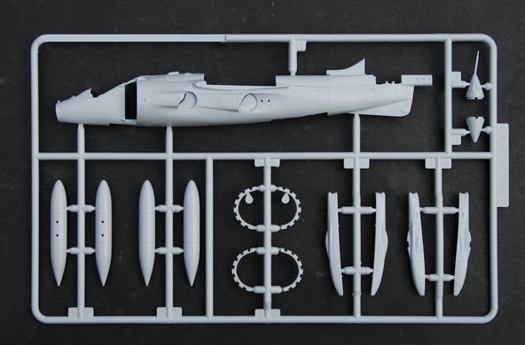 1/72 Hawker Siddeley AV-8A Harrier британский самолет СВВП (Airfix 04057) сборная масштабная модель
