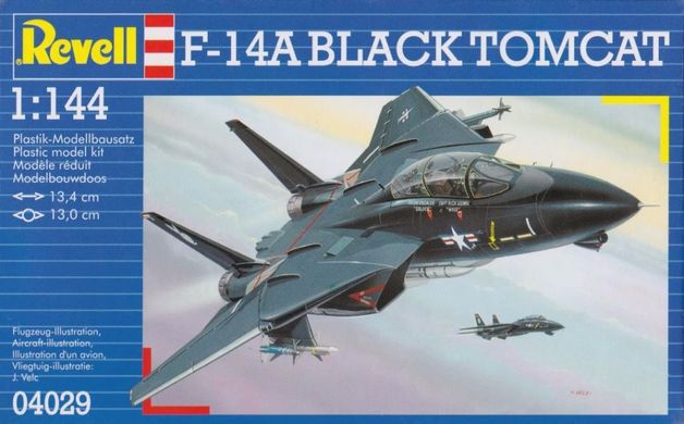1/144 Самолет F-14A Tomcat "Black Bunny" (Revell 04029), сборная модель