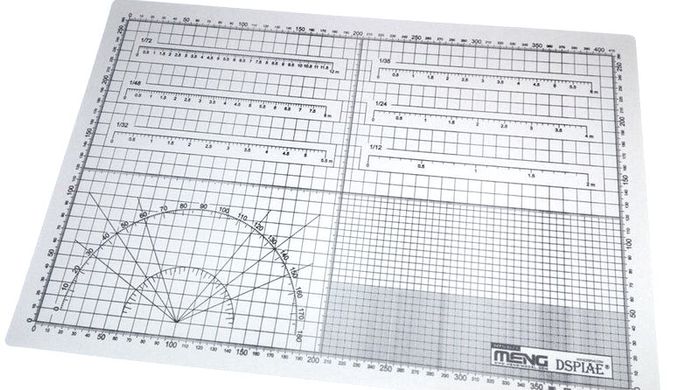 Коврик модельный для резки А3 45*30*0.3 см (Meng Dspiae MTS-021 Cutting Matt)