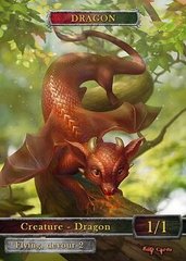 Dragon #5 Token Magic: the Gathering (Токен) GnD Cards
