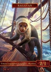 Monkey Token Magic: the Gathering (Токен) GnD Cards