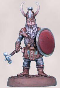 Parkinson - The Big Stash - Dwarven Fighter with Warhammer - Dark Sword DKSW-DSM2110