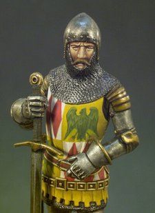 54 мм Английский Рыцарь, 1400