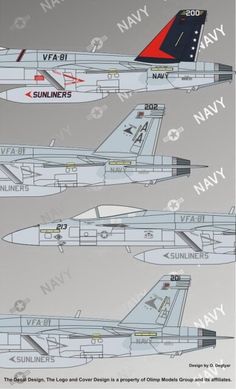 1/48 Декаль для самолета F/A-18E Super Hornet "VFA-81 Sunliners" (Authentic Decals 4837)