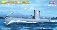1/350 Підводний човен DKM Navy Type VII-A U-Boat (Hobbyboss 83503), збірна модель