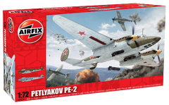 1/72 Петляков Пе-2 советский пикирующий бомбардировщик (Airfix 03034) сборная модель