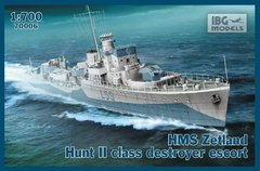1/700 HMS Zetland 1942 Hunt II class destroyer escort (IBG Models 70006) сборная модель