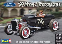 1/25 Автомобиль '29 Model A Roadster 2'n1 (Revell 14463), сборная модель