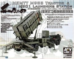 1/35 Тягач HEMTT M983 и пусковая установка M901 системы зенитного ракетного комплекса MIM-104 Patriot (AFV Club AF35S87)