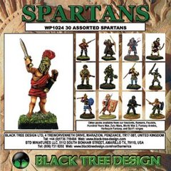 Спартанцы (Spartan Warpack) (30 шт) 28 мм, Black Tree Design BLTR-WP1024