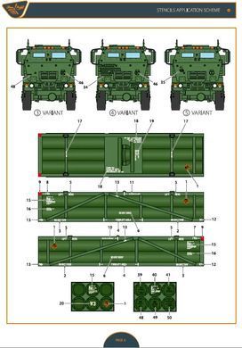 1/72 Декаль для M142 HiMARS Вооруженных Сил Украины, с вариантом с "фирменной" улыбкой (Clear Prop Decals CPD72011)