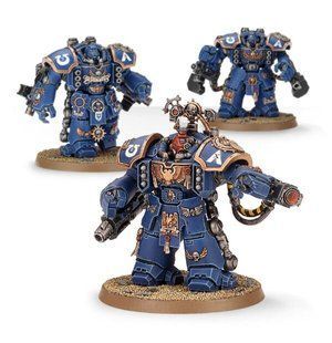 Space Marine Centurion Devastator Squad (Games Workshop 48-24), 3 фигуры