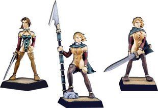 Fenryll Miniatures - Female Thieves - FNRL-FA105