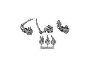 White Scars Bike Squad Conversion Pack, деталі для конверсії мініатюр Warhammer 40k (Games Workshop), металеві
