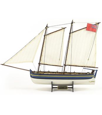 1/50 Капітанський баркас HMS Endeavour, збірна дерев'яна модель (Artesania Latina 19005 Captain's Longboat HMS Endeavour)