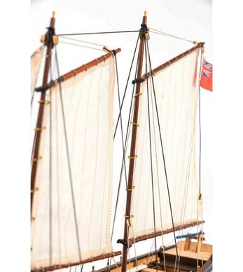 1/50 Капітанський баркас HMS Endeavour, збірна дерев'яна модель (Artesania Latina 19005 Captain's Longboat HMS Endeavour)
