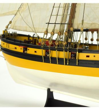1/50 Піратський куттер Le Renard, збірна дерев'яна модель (Artesania Latina 22401 Corsair Cutter Le Renard)