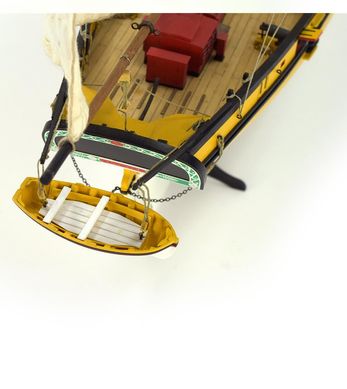 1/50 Пиратский куттер Le Renard, сборная деревянная модель (Artesania Latina 22401 Corsair Cutter Le Renard)