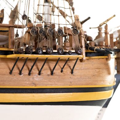 1/60 Английский военный корабль Баунти (Amati Modellismo 1432 HMS Bounty), сборная деревянная модель