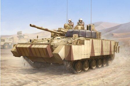 1/35 БМП-3 армии ОАЭ с броней ЭРА и комбинированными экранами (Trumpeter 01532) сборная модель
