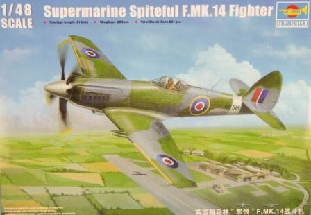 1/48 Supermarine Spiteful F.Mk.14 (Trumpeter 02850) сборная модель