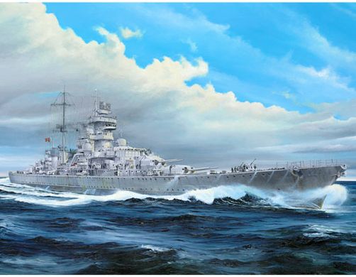 1/350 Німецький важкий крейсер Prinz Eugen зразка 1945 року (Trumpeter 05313), збірна модель