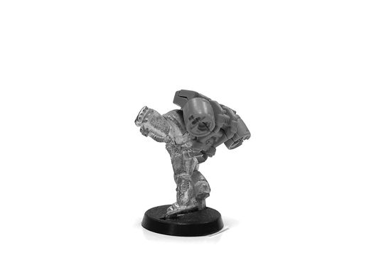 Space Marine Assault Sergant, мініатюра Warhammer 40k (Games Workshop), металева з пластиковими деталями