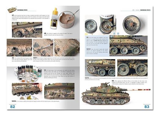 Книга "Енциклопедія технік моделювання бронетехніки №4: Везерінг" Mig Jimenez (російською мовою)
