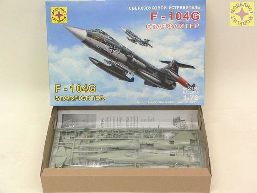 1/72 F-104G Starfighter, сборная модель от Academy (Modelist 207201)