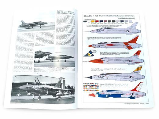 Монографія "Republic F-105 Thunderchief. Warpaint Series 38" by Kev Darling (англійською мовою)