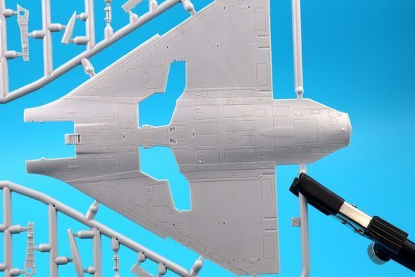 1/72 Mirage 2000D французький багатоцільовий винищувач (ModelSvit 72075), збірна модель