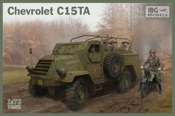 1/72 Chevrolet C15TA армейский грузовик (IBG Models 72053) сборная модель