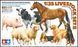 1/35 Набір свійських тварин, збірні пластикові (Tamiya 35385 Livestock Set)