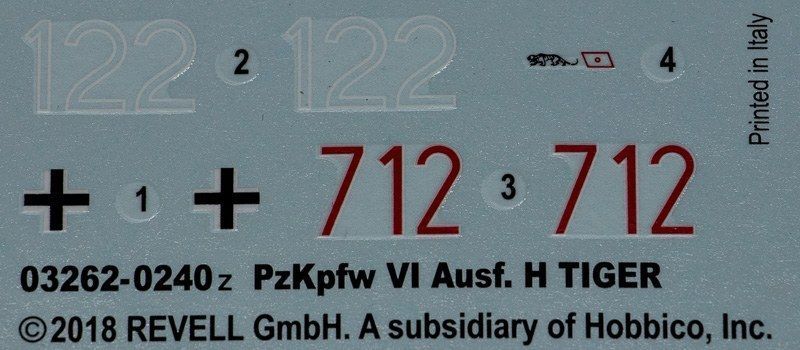 1/72 Танк&nbsp;Pz.Kpfw.VI Tiger Ausf.H, серія Model Set з фарбами та клеєм (Revell 63262), збірна модель